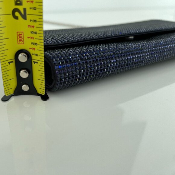 UDITH LEIBER NAVY CRYSTAL CLUTCH BAG NWOTS! - Picture 16 of 17